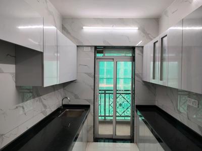 Kitchen Image of 1056 Sq.ft 2 BHK Apartment / Flat for sale in Nandanvan Homes by Shree Krupa Builders, Kalwa Thane for Rs. 14400000
