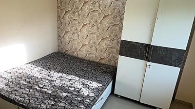Bedroom Image of 1100 Sq.ft 2 BHK Builder Floor for rent in Mahalakshmi Nagar Indore for Rs. 26000
