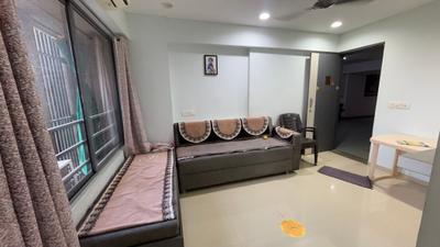 Living Room Image of 630 Sq.ft 1 BHK Apartment / Flat for sale in Savvy Studioz, Gota Ahmedabad for Rs. 4000000