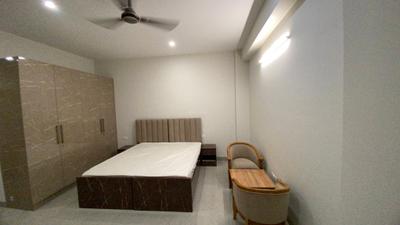 Bedroom Image of 780 Sq.ft 1 RK Apartment / Flat for rent in Sector 50 Gurgaon for Rs. 25000