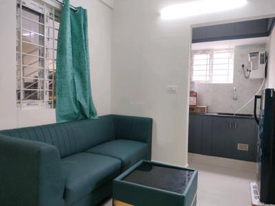 Living Room Image of 580 Sq.ft 1 BHK Independent House for rent in Bellandur Bengaluru for Rs. 31000