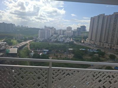 Balcony Image of 1500 Sq.ft 3 BHK Apartment / Flat for rent in Royal KP Stellar, Kondhwa Pune for Rs. 36000