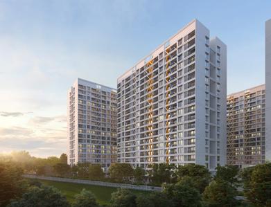Image of 1211 Sq.ft 2 BHK Apartment / Flat for sale in K Shire, Punawale, Pune for Rs. 7550000