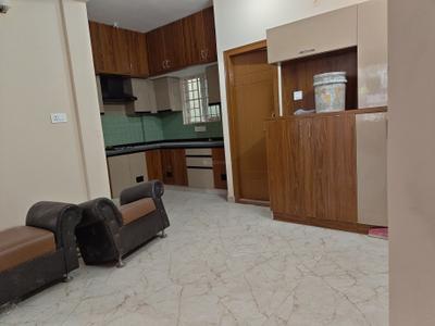 Kitchen Image of 1100 Sq.ft 2 BHK Builder Floor for rent in Kartik Nagar Bengaluru for Rs. 45000