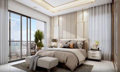 Bedroom Image of 2500 Sq.ft 3.5 BHK Builder Floor for sale in DLF The Valley Orchard, Pinjore Panchkula for Rs. 24000000