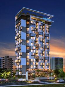 Image of 508 Sq.ft 1 BHK Apartment / Flat for sale in Landmaark La Palacio, Nerul, Navi Mumbai for Rs. 14000000