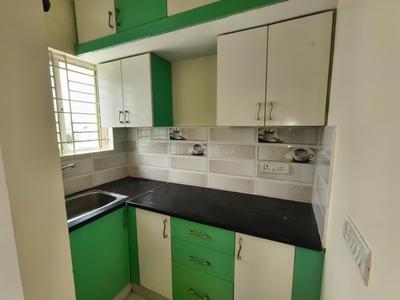 Kitchen Image of 520 Sq.ft 1 BHK Builder Floor for rent in Yemalur Bengaluru for Rs. 22000