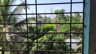 Balcony Image of 600 Sq.ft 1 BHK Apartment / Flat for rent in Ram Laxman Sadguru Residency, Shilphata Thane for Rs. 11000