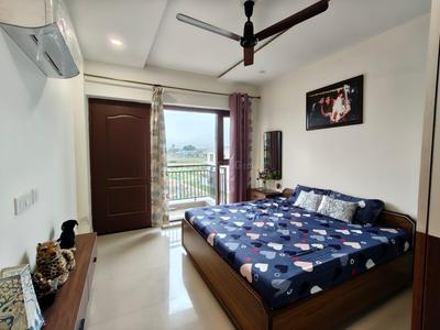Bedroom Image of 1725 Sq.ft 3 BHK Builder Floor for sale in Manohar Singh Palm Spaces, Bar Majra Mohali for Rs. 17000000