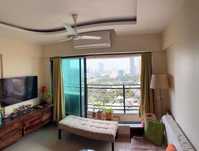 Hall Image of 500 Sq.ft 1 BHK Apartment / Flat for rent in Lower Parel Mumbai for Rs. 70000