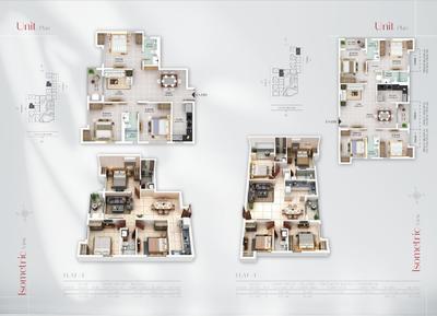 Image of 1551 Sq.ft 3 BHK Apartment / Flat for sale in Sriji Insignia, Tangra, Kolkata for Rs. 12500000