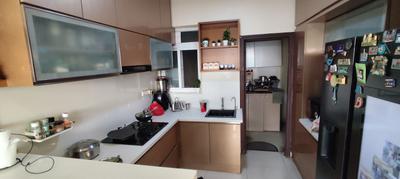 Kitchen Image of 1680 Sq.ft 3 BHK Apartment / Flat for sale in SJR Blue Waters, Parappana Agrahara Bengaluru for Rs. 25000000