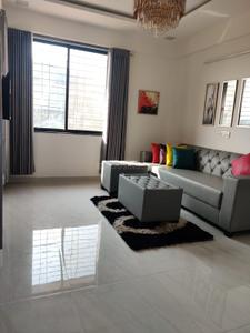 Hall Image of 756 Sq.ft 1 BHK Apartment / Flat for rent in Kharadi Pune for Rs. 26000