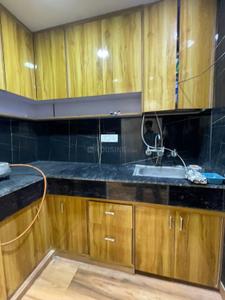 Kitchen Image of 777 Sq.ft 1 BHK Independent House for rent in RWA Lajpat Nagar 4 Colonies, Lajpat Nagar New Delhi for Rs. 31399