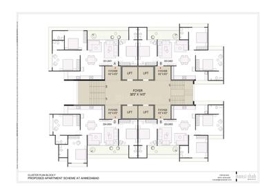 Image of 2300 Sq.ft 3 BHK Apartment / Flat for sale in Godhavi, Ahmedabad for Rs. 11500000