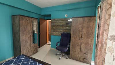 Bedroom Image of 1250 Sq.ft 2 BHK Apartment / Flat for rent in Aroma Tirupati Aakruti Greenz, Chharodi Ahmedabad for Rs. 35000