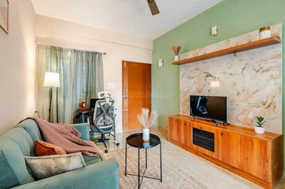 Living Room Image of 450 Sq.ft 1 BHK Independent House for rent in Whitefield Bengaluru for Rs. 30000