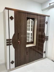 Bedroom Image of 1000 Sq.ft 2 BHK Apartment / Flat for rent in Krishnaraj Residency, Miraj Sangli for Rs. 15000
