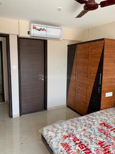 Bedroom Image of 550 Sq.ft 1 BHK Apartment / Flat for rent in Srishti Harmony, Powai Mumbai for Rs. 60000