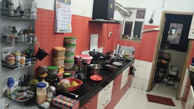 Kitchen Image of 1303 Sq.ft 3 BHK Penthouse for sale in Raviraj Yellow Blossoms, Ghorpadi Pune for Rs. 14500000