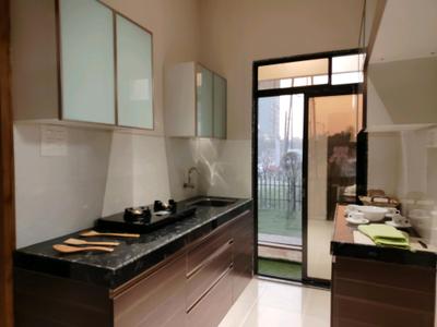 Kitchen Image of 510 Sq.ft 1 BHK Apartment / Flat for sale in Omkar Laxmi Lifestyle, Naigaon East Naigaon for Rs. 3320000