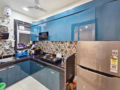 Kitchen Image of 720 Sq.ft 1 BHK Builder Floor for rent in DLF Hamilton Court, DLF Phase 4 Gurgaon for Rs. 63000