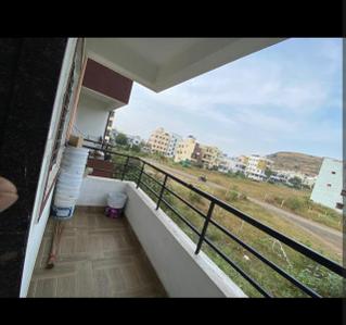 Balcony Image of 500 Sq.ft 1 BHK Apartment / Flat for rent in Ravet Pune for Rs. 12000