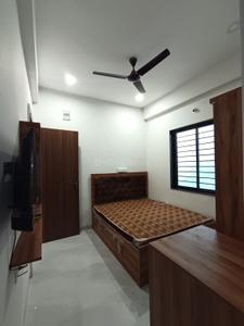 Bedroom Image of 320 Sq.ft 1 RK Studio for rent in Scheme No 114 Indore for Rs. 11999