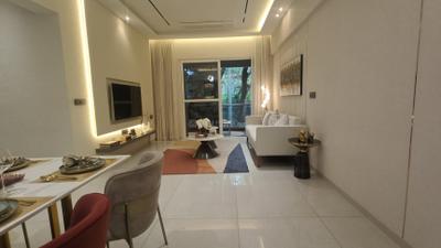 Living Room Image of 2000 Sq.ft 4 BHK Apartment / Flat for rent in Ahura Osian One And Only Phase I, Mundhwa Pune for Rs. 115000