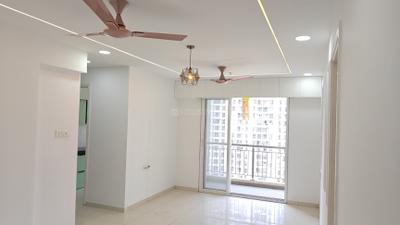 Living Room Image of 1200 Sq.ft 3 BHK Apartment / Flat for rent in Godrej Emerald, Thane West Thane for Rs. 37000