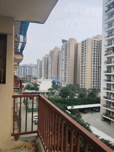 Balcony Image of 470 Sq.ft 1 BHK Apartment / Flat for rent in Emaar Gomti Greens, Gomti Nagar Lucknow for Rs. 9000