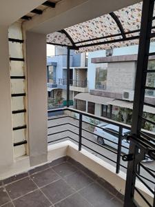 Balcony Image of 1200 Sq.ft 3 BHK Duplex for rent in Atladara Vadodara for Rs. 18000