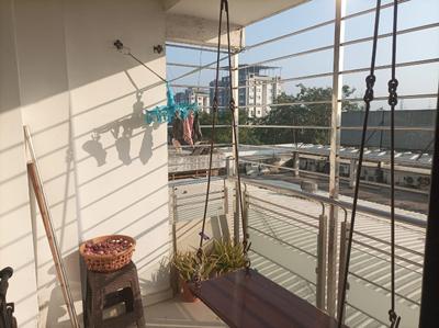 Balcony Image of 1835 Sq.ft 3 BHK Apartment / Flat for sale in Uttran Surat for Rs. 7700000
