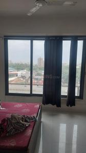 Bedroom Image of 520 Sq.ft 1 RK Apartment / Flat for rent in Godrej Vanaangan, Jagatpur Ahmedabad for Rs. 18000