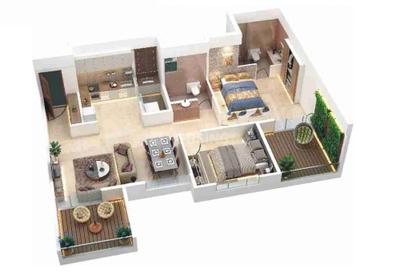 Image of 1794 Sq.ft 3 BHK Apartment / Flat for sale in Futuristic The Miracle, Pimple Saudagar, Pune for Rs. 18000000
