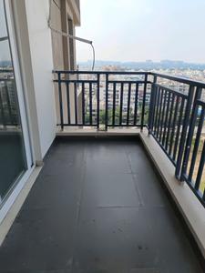 Bedroom Three Image of 1960 Sq.ft 3 BHK Apartment / Flat for rent in Vijay RVs Sai Vanamali, Miyapur Hyderabad for Rs. 53000