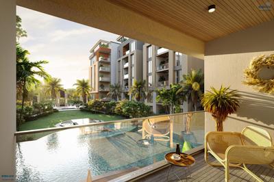Balcony Image of 2374 Sq.ft 3 BHK Apartment / Flat for sale in Manglam Rambagh, Jagatpura Jaipur for Rs. 17200000