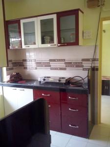 Kitchen Image of 580 Sq.ft 1 BHK Apartment / Flat for sale in Raheja Vihar, Powai Mumbai for Rs. 10500000
