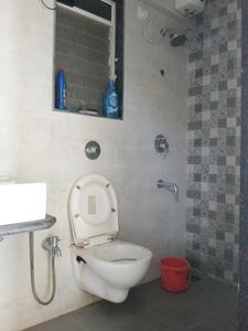 Bedroom One Image of 750 Sq.ft 2 BHK Apartment / Flat for rent in Kasarvadavali Thane for Rs. 25000