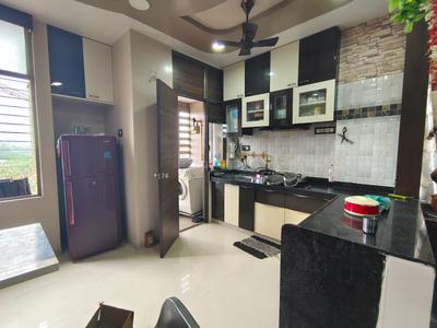 Kitchen Image of 1050 Sq.ft 2 BHK Apartment / Flat for sale in Khokhra Ahmedabad for Rs. 4700000