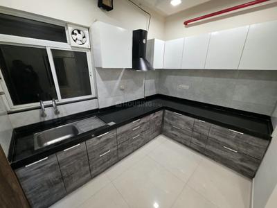 Kitchen Image of 950 Sq.ft 2 BHK Apartment / Flat for sale in Meriton Heights, Mamurdi Pune for Rs. 6350000