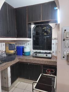 Kitchen Image of 777 Sq.ft 1 BHK Independent House for rent in  Vikram Vihar Residents Association, Lajpat Nagar New Delhi for Rs. 28300