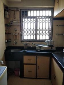 Kitchen Image of 550 Sq.ft 1 BHK Apartment / Flat for rent in Princeton CHS, Powai Mumbai for Rs. 50000