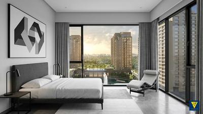 Bedroom Image of 2100 Sq.ft 3 BHK Apartment / Flat for sale in Ambuja Utalika Luxury, Mukundapur Kolkata for Rs. 26800000
