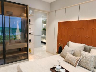 Bedroom Image of 1350 Sq.ft 2 BHK Apartment / Flat for sale in Godrej Eternal Palms, Sanpada Navi Mumbai for Rs. 35000000