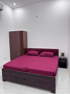 Bedroom Image of 1200 Sq.ft 2 BHK Apartment / Flat for rent in Gomti Nagar Lucknow for Rs. 20000