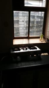 Kitchen Image of 600 Sq.ft 1 BHK Apartment / Flat for rent in Poonam Darshan, Jogeshwari East Mumbai for Rs. 43000