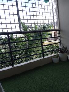 Balcony Image of 1237 Sq.ft 2 BHK Apartment / Flat for sale in GK Jewel City by G K Shelters, Parappana Agrahara Bengaluru for Rs. 11900000