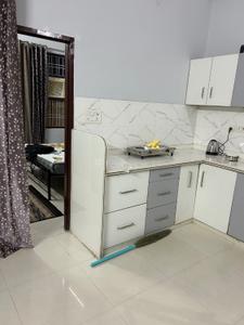 Kitchen Image of 1200 Sq.ft 2 BHK Builder Floor for rent in Jagat Sharvanpura Jaipur for Rs. 22000