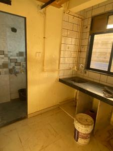 Kitchen Image of 550 Sq.ft 1 BHK Apartment / Flat for rent in Kopar Khairane Navi Mumbai for Rs. 16000